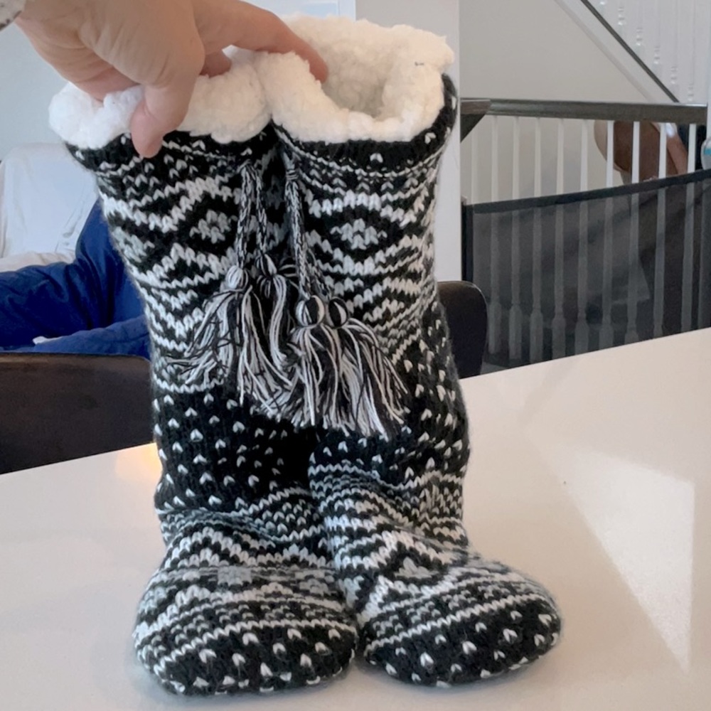 Cozy sock/slippers